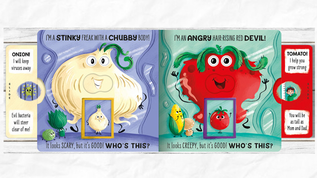 Funhouse mirrors - Veggies