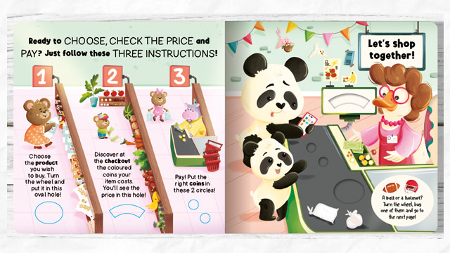 I go shopping with Mom